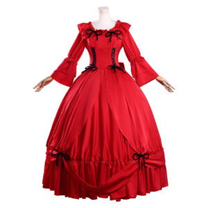 May I Ask for One Final Thing? Scarlet El Vandimion Robe Rouge Cosplay Costume