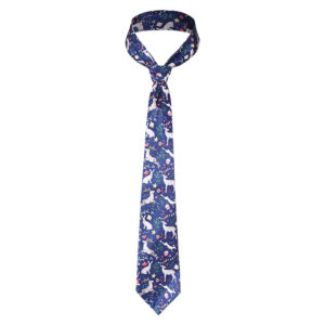 Novocaine(2025) Nathan Caine Cravate Bleue Cosplay Accessoire