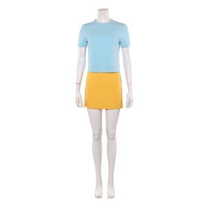 One Piece Live Action 2(2026) Nami Tenue Bleue et Jaune Cosplay Costume