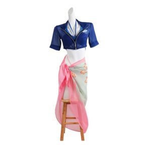 One Piece Nico Robin Maillot de Bain Bikini+Couvre-up Cosplay Costume