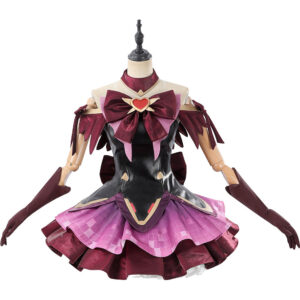 Overwatch 2 Juno Heart of Hope Skin Mythique Noire et Rouge Cosplay Costume