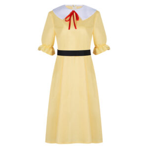 Paris ni Saku Étoile(2026) Fujiko Robe Jaune Cosplay Costume