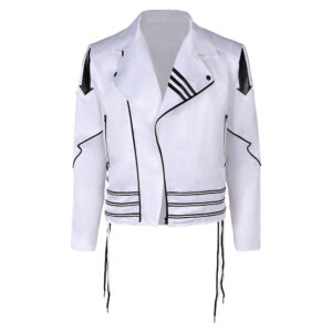 Queen Freddie Mercury Veste Blanche Cosplay Costume