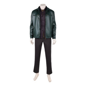 Retour à Silent Hill(2026) James Sunderland Tenue Noire et Verte Cosplay Costume