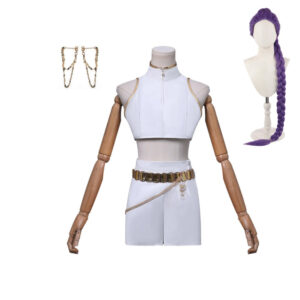 Rumi What It Sounds Like Tenue Blanche Cosplay Costume
