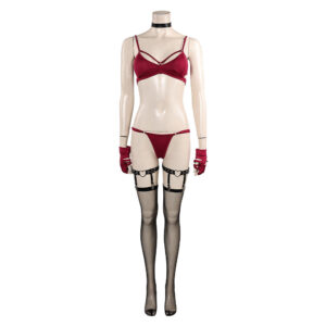 Scarlet Witch Maillot de Bain Bikini Rouge Sexy Cosplay Costume