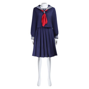Silent Hill F(2025) Hinako Fukami JK Robe Uniforme Scolaire Bleu Cosplay Costume