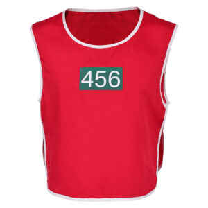 Squid Game 2 Seong Gi-hun Gilet Rouge Cosplay Costume