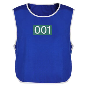 Squid Game 3(2025) Joueur 001 Gilet Bleu Cosplay Costume