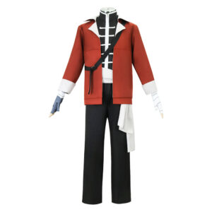 Frieren: Beyond Journey's End Stark Tenue Rouge et Noire Cosplay Costume