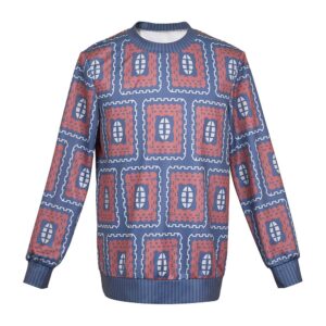 Stranger Things Saison 5(2025) Mike Wheeler Haut Imprimé Bleu Coslay Costume