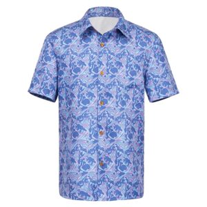 Stranger Things Saison 5(2025) Steve Chemise Bleue Cosplay Costume