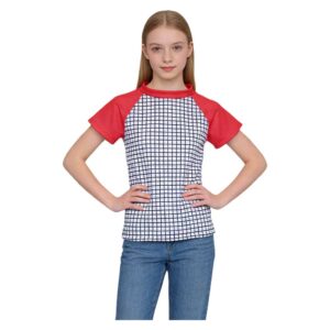 Stranger Things Saison 5 Max Mayfield T-shirt à Carreaux Rouge Cosplay Costume
