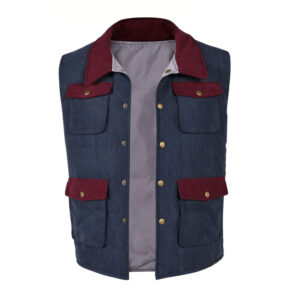 Stranger Things Saison 5 Will Byers Gilet Bleu Cosplay Costume