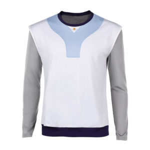 Stranger Things Saison 5(2025) Lucas Sinclair Sweat-shirt Gris et Blanc Cosplay Costume