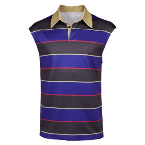 Stranger Things Saison 5(2025) Mike Wheeler Gilet Rayé Violet et Noir Cosplay Costume