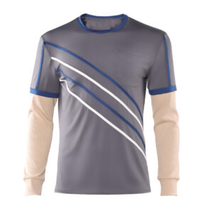 Stranger Things Saison 5(2025) Will Byers Haut Gris et Bleu Cosplay Costume