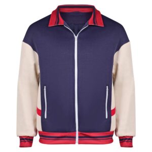 Stranger Things Saison 5(2025) Will Byers Veste Bleue et Beige Cosplay Costume