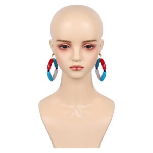 Street Fighter 6 Elena Boucles d'Oreilles+Bracelet Cosplay Accessoires