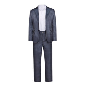 The Bride!(2026) Frankenstein Tenue Bleue Cosplay Costume