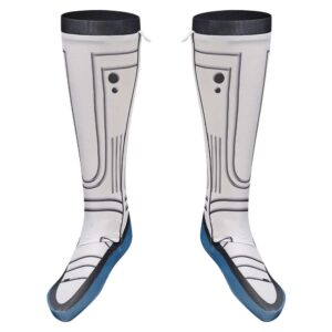 The Fantastic Four: First Steps(2025) Mister Fantastic Chaussettes Blanches Cosplay Costume