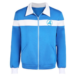The Fantastic Four: First Steps(2025) The Thing Veste Bleu et Blanche Cosplay Costume