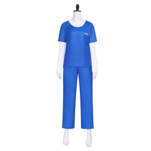 The Gifted Polaris Lorna Dane Prison Uniforme Bleu Cosplay Costume