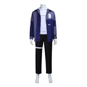 The Hundred Line: Last Defense Academy(2025) Sumino Takumi Tenue Violette et Noire Cosplay Costume