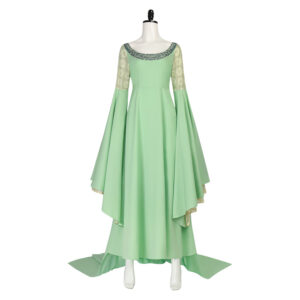 The Lord of the Rings Arwen Robe Verte Cosplay Costume