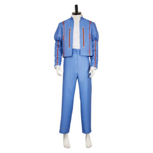 The Witcher: Sirens of The Deep(2025) Jaskier Tenue Bleue Cosplay Costume