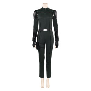Thunderbolts(2025) Yelena Belova Combinaison Noire Cosplay Costume