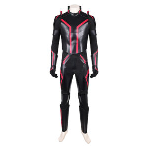 Tron: Legacy(2025) Ares Combinaison Noire et Rouge Cosplay Costume