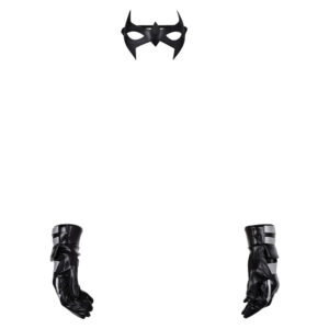 Batman: The Caped Crusader(2024) Nightwing Masque+Gants Cosplay Accessoires