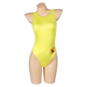 Baywatch Alerte à Malibu(2024) C.J. Parker Maillot de Bain Jaune Une Pièce Cosplay Costume