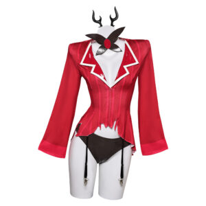 Hazbin Hotel Alastor Femme Lingerie Cosplay Costume