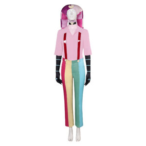 Helluva Boss Fizzarolli Tenue Rose Cosplay Costume