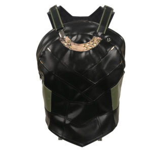 Loki Sylvie Gilet en Cuir Noir Cosplay Costume