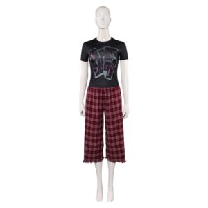 Un Vendredi Encore Plus Dingue(2025) Anna Coleman Tenue de T-shirt Noir Cosplay Costume