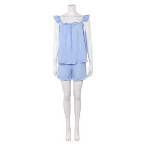 Un Vendredi Encore Plus Dingue(2025) Lily Davies Pyjama Bleu Cosplay Costume