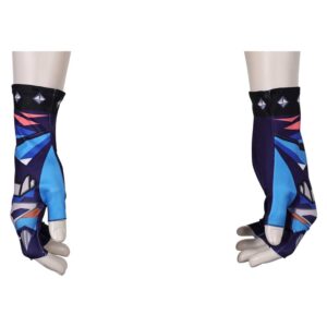 Valorant Yoru Gants Bleus Cosplay Accessoire