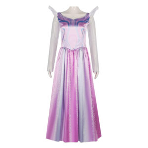 Wicked Glinda Robe Rose Sans Manches Cosplay Costume