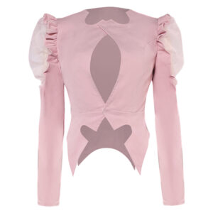Wicked Glinda Veste Rose Cosplay Costume