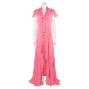 Wicked: For Good(2025) Glinda Pyjama Robe Rose Cosplay Costume