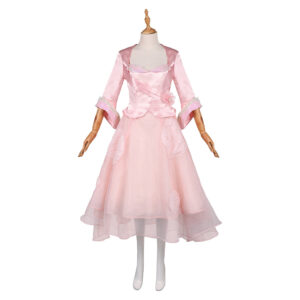 Wicked: For Good(2025) Glinda Robe Rose 2-pièces Cosplay Costume