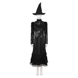 Wicked(2024) Elphaba Tenue Noir Cosplay Costume