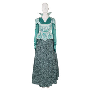 Wicked(2024) Madame Morrible Robe Verte Cosplay Costume