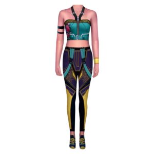 Adulte Zoey Combinaison Cosplay Costume